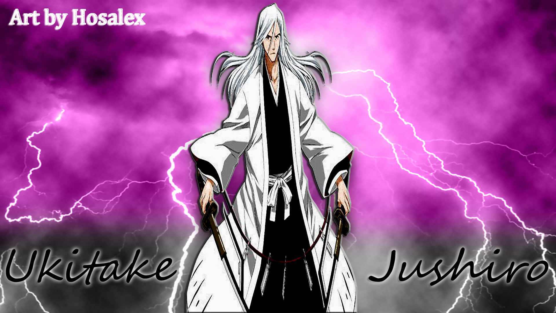 Jushiro Ukitake - Leader Of The 13th Division, Soul Reaper Wallpaper