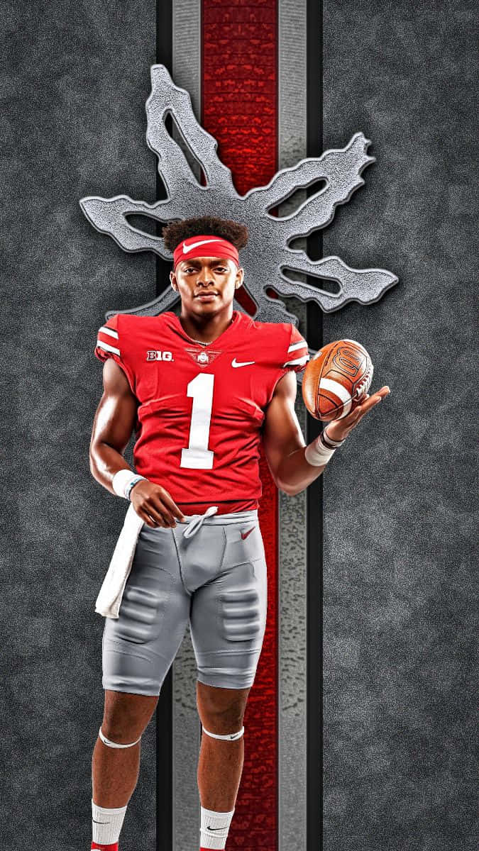 Justin Fields Ohio State Buckeyes Wallpaper