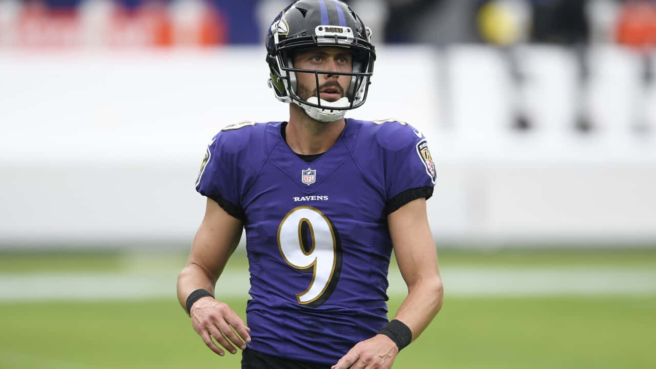 Justin Tucker Baltimore Ravens Kicker Wallpaper