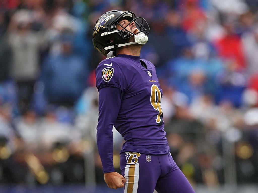 Justin Tucker Reaction Baltimore Ravens Wallpaper