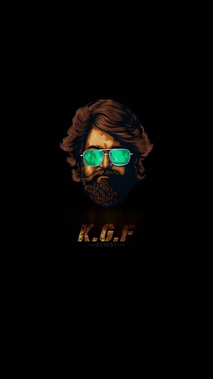 K.g.f 2 Black Background Wallpaper