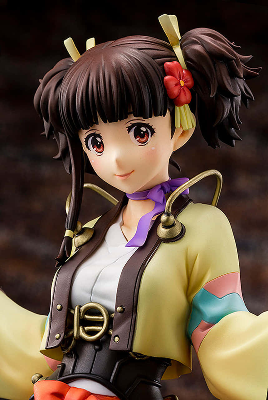 Kabaneri Mumei Figure Closeup Wallpaper