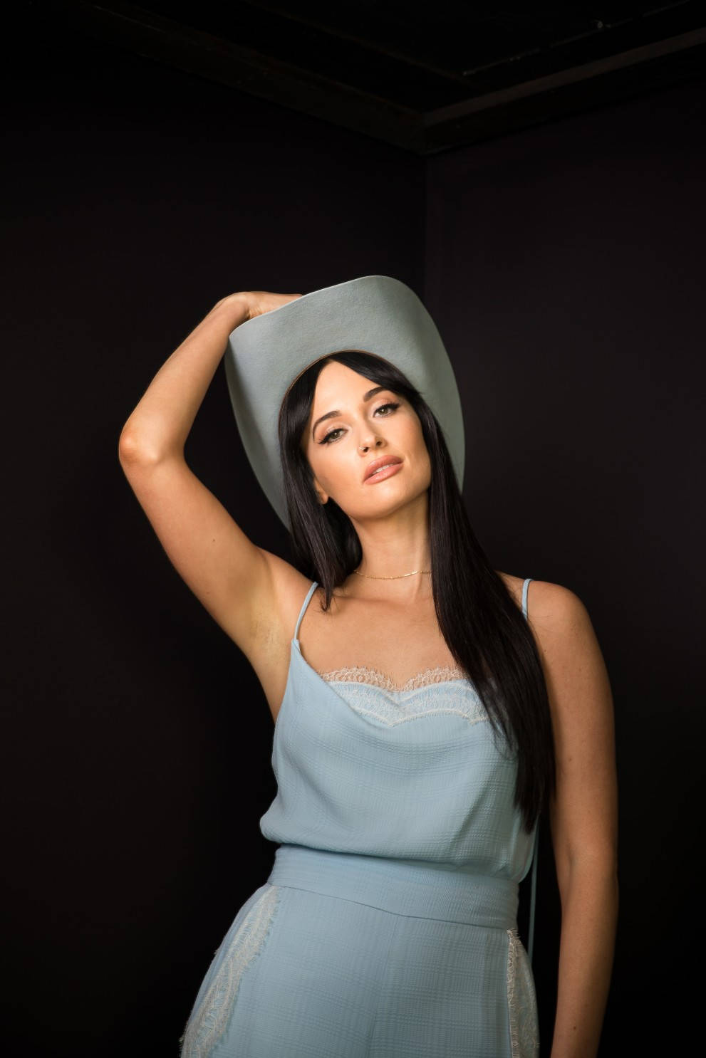 Kacey Musgraves Singer Black Background Wallpaper