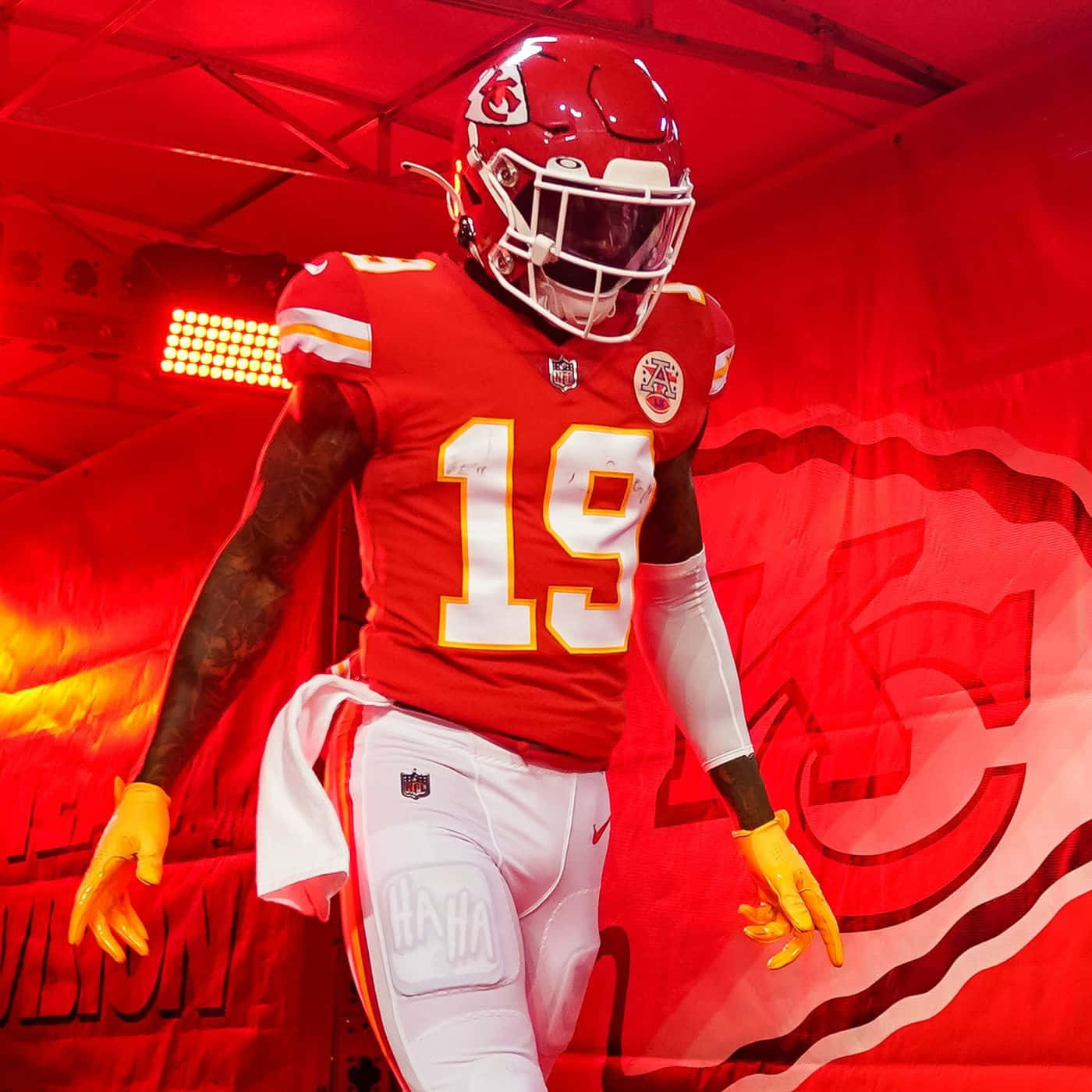 Kadarius Toney Kansas City Chiefs Entrance Wallpaper