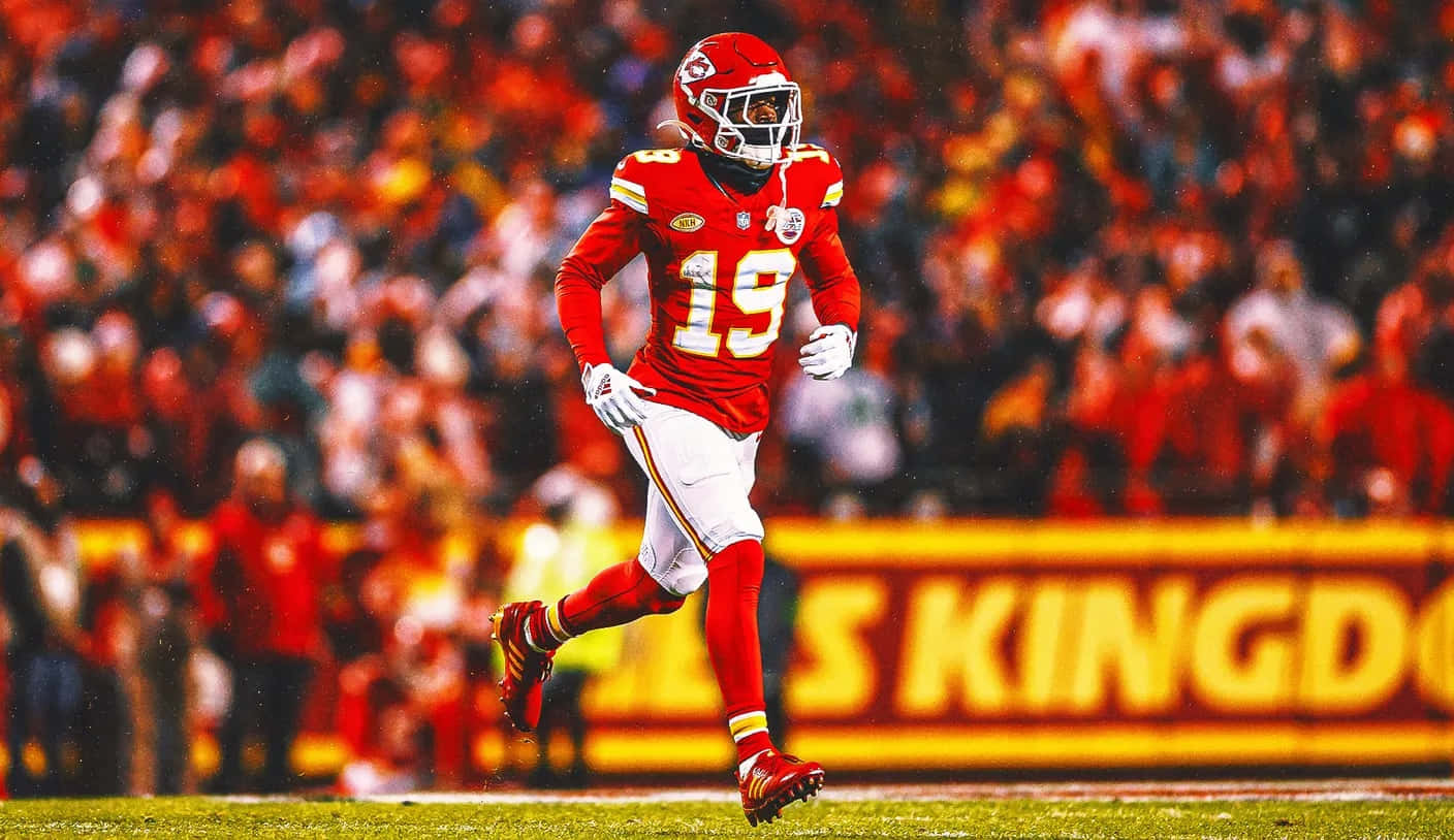 Kadarius Toney Kansas City Chiefs Game Action Wallpaper