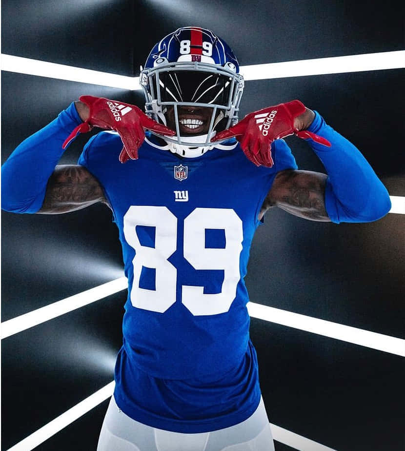 Kadarius Toney N Y Giants Pose Wallpaper