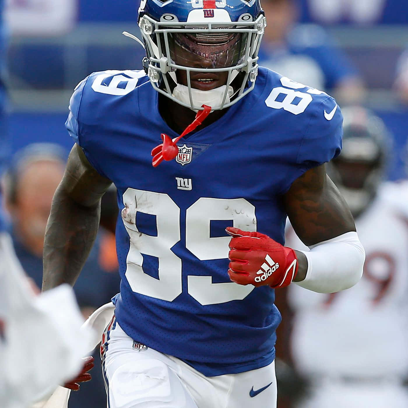 Kadarius Toney New York Giants Game Action Wallpaper