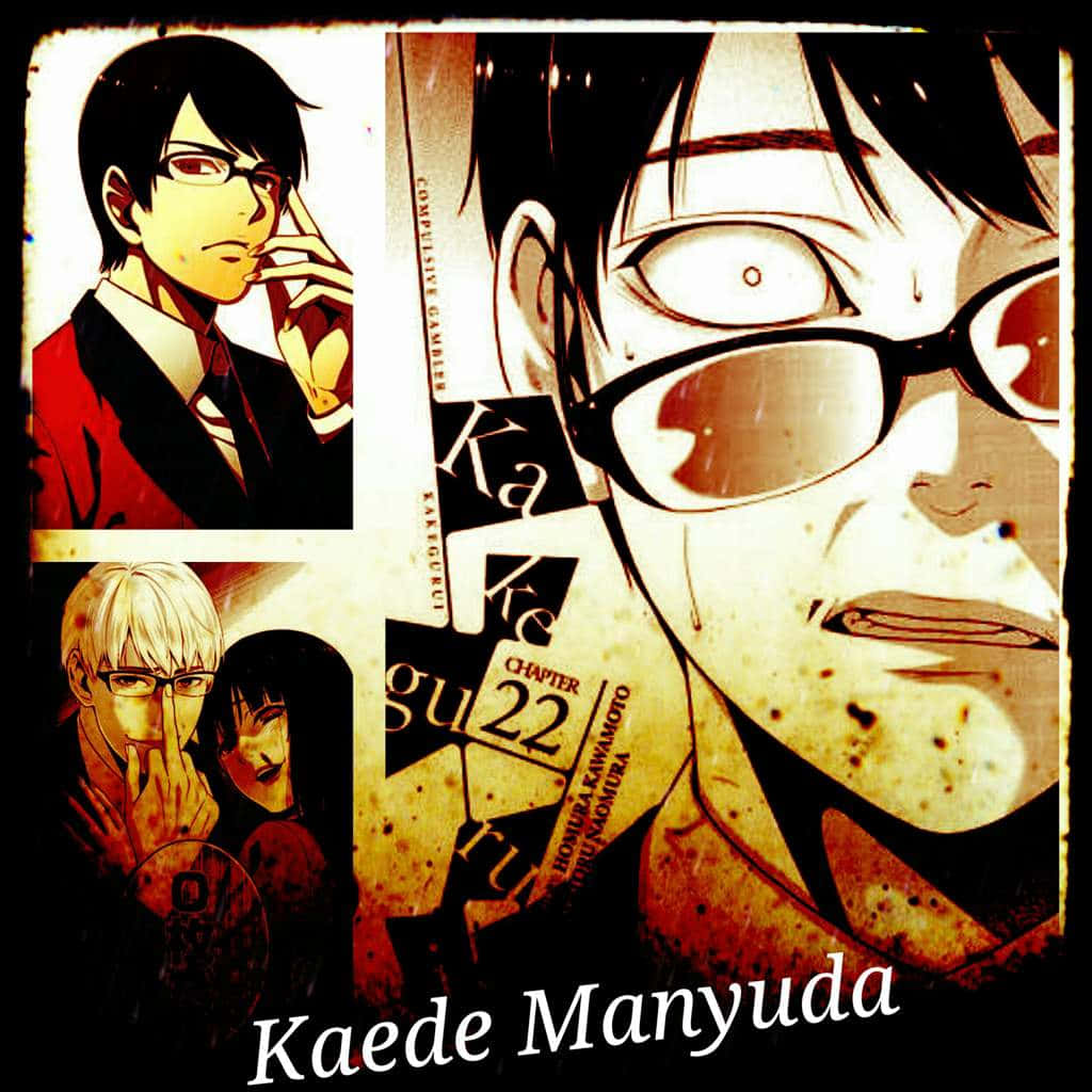 Kaede Manyuda Anime Collage Wallpaper