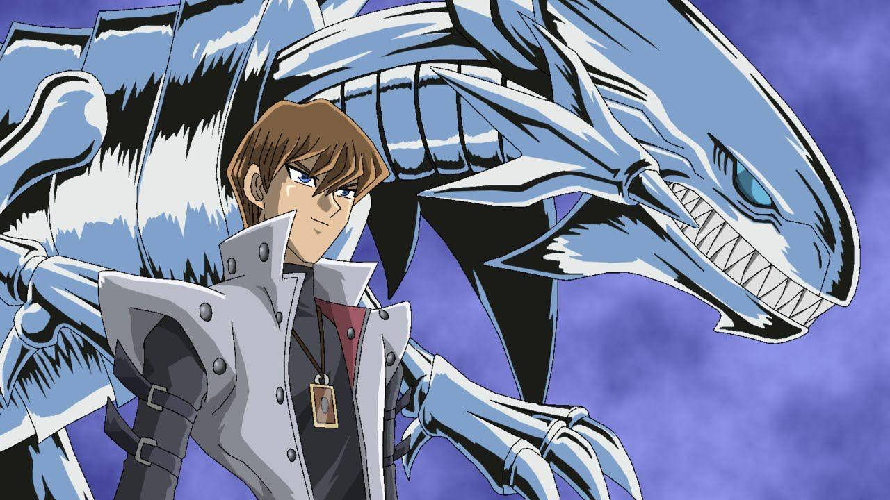 Kaiba White Dragon Illustration Wallpaper