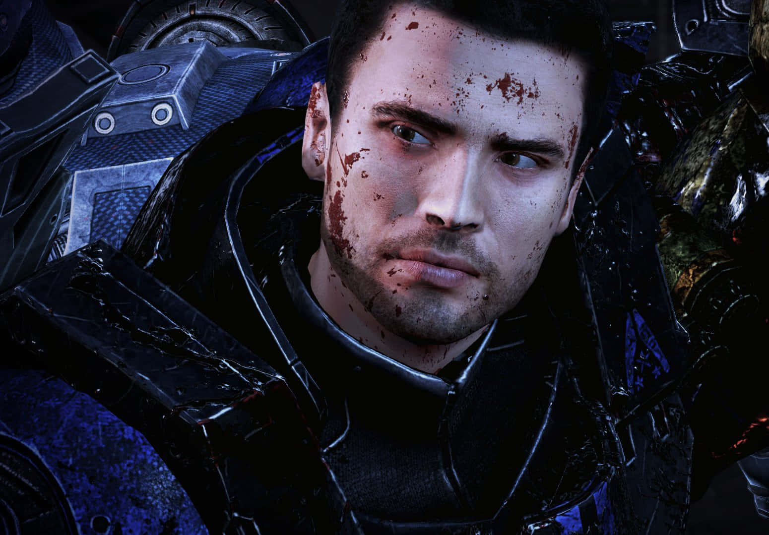 Kaidan Alenko, The Powerful Biotic Soldier Of Mass Effect Series Wallpaper