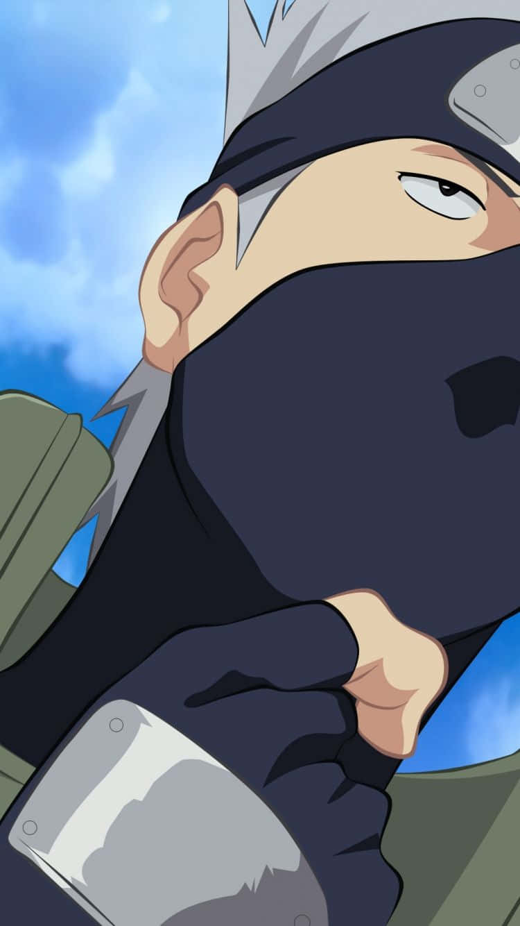 Kakashi Aesthetic Close Up Wallpaper