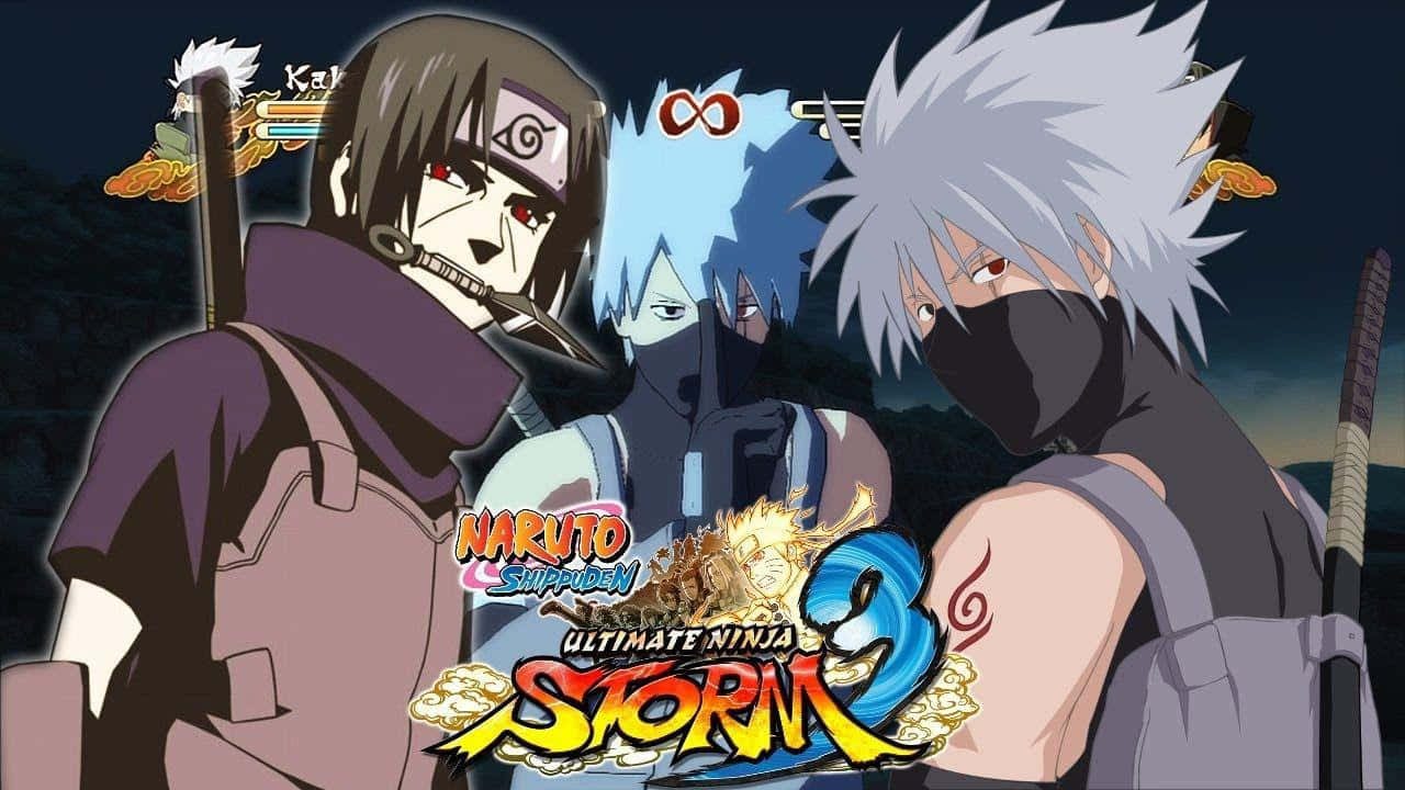 Kakashi And Itachi Face Off Wallpaper