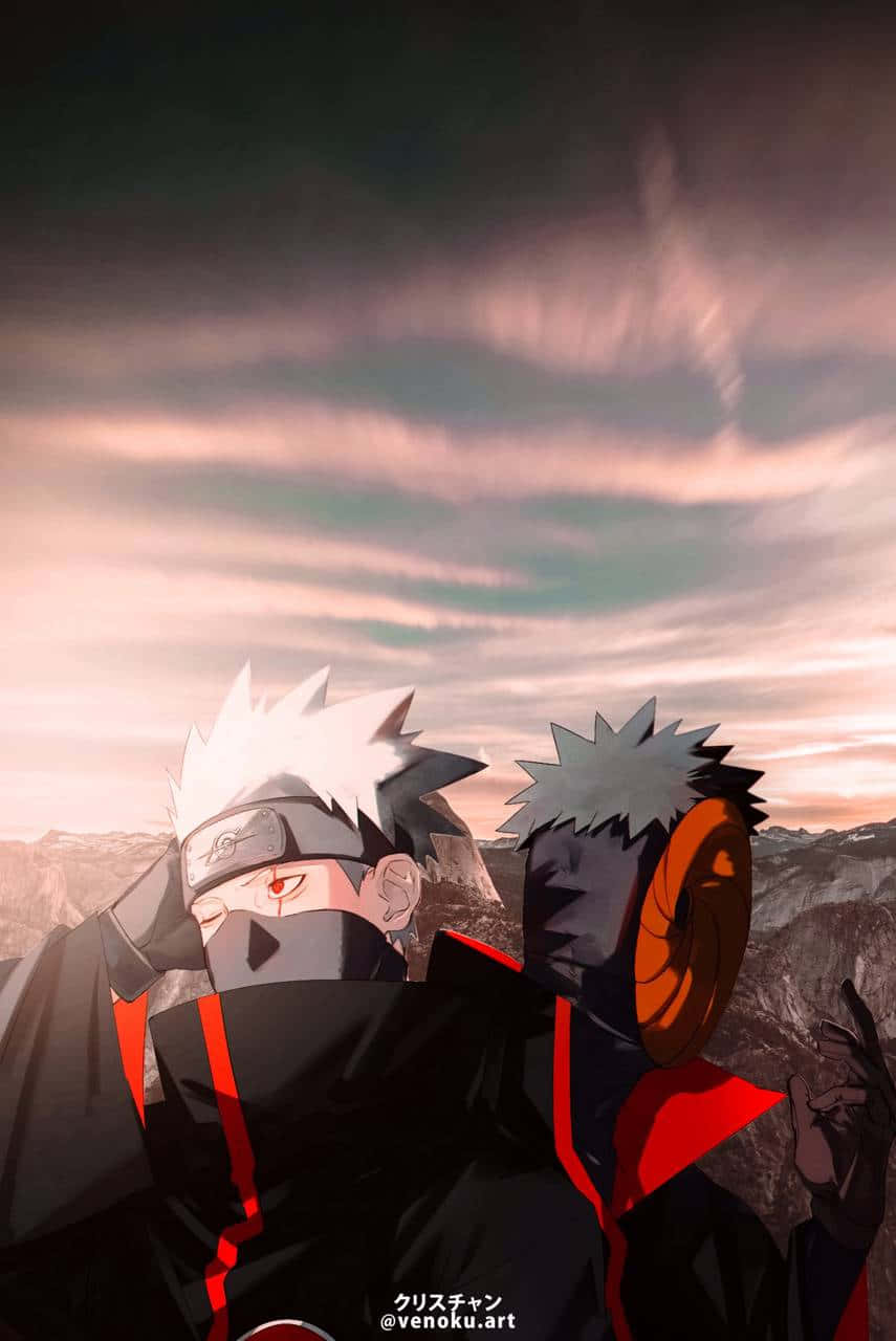 Kakashi And Obito Feature Wallpaper