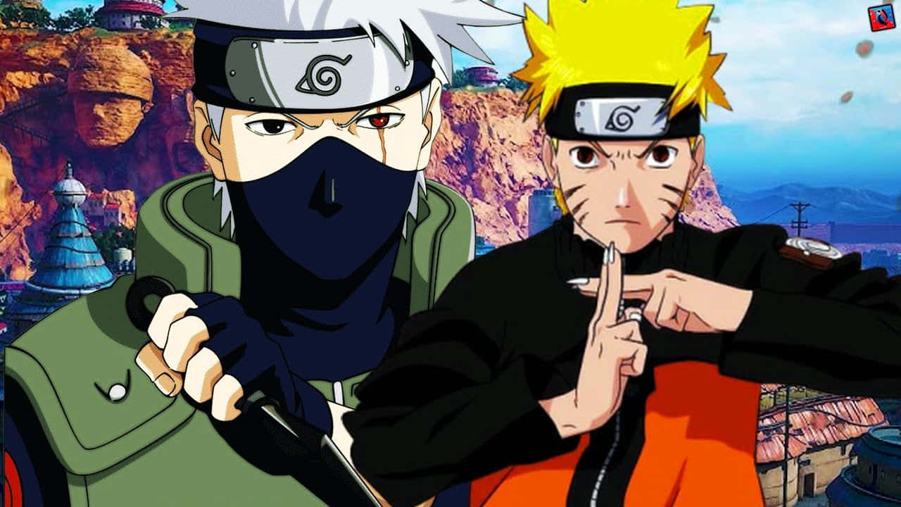 Kakashi Hatake And Naruto Uzumaki - Unbreakable Bond Wallpaper