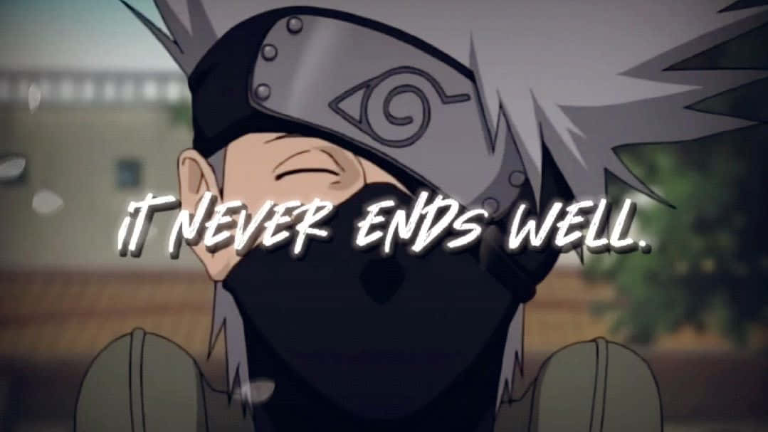 Kakashi Hatake Sharing His Wisdom Wallpaper