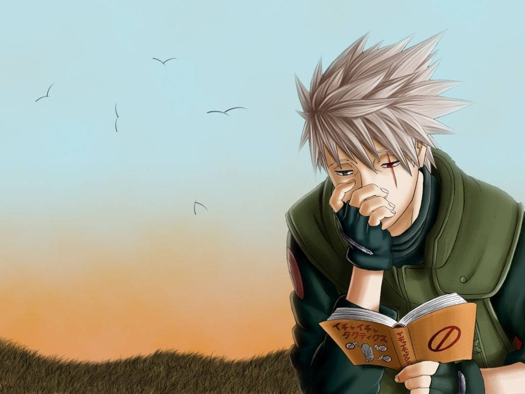 “kakashi Hatake, The Prodigy Ninja” Wallpaper