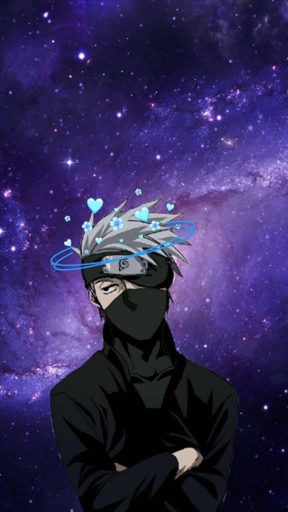 Kakashi Iphone Heart Diamond Halo Wallpaper