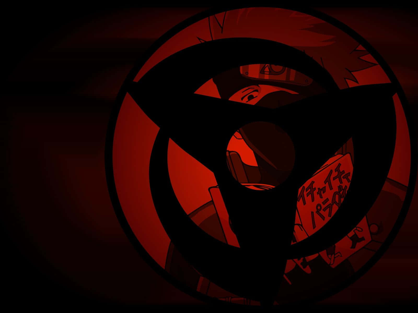 Kakashi Sharingan Logo Wallpaper