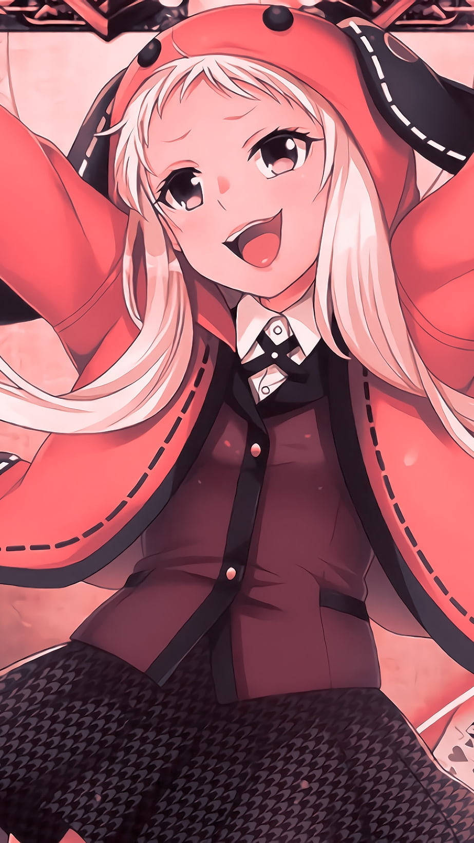 Kakegurui Runa Big Smile Wallpaper