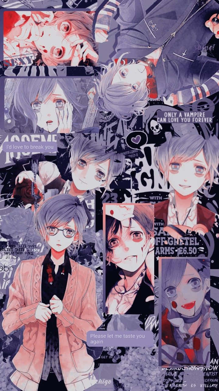 Kanato Sakamaki Collage Art Wallpaper