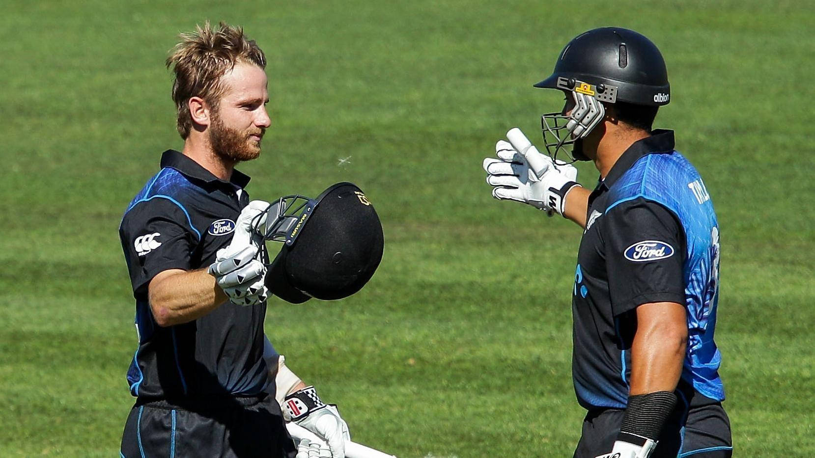 Kane Williamson High Five Wallpaper