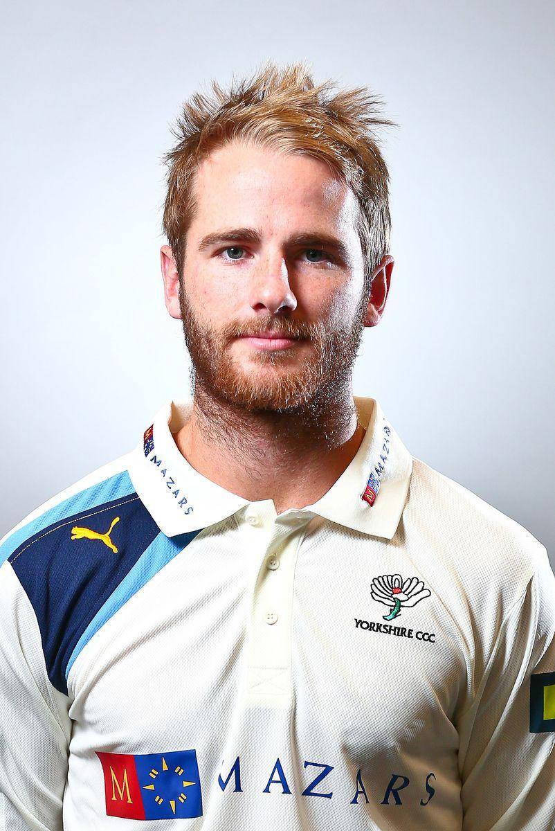 Kane Williamson In White Wallpaper