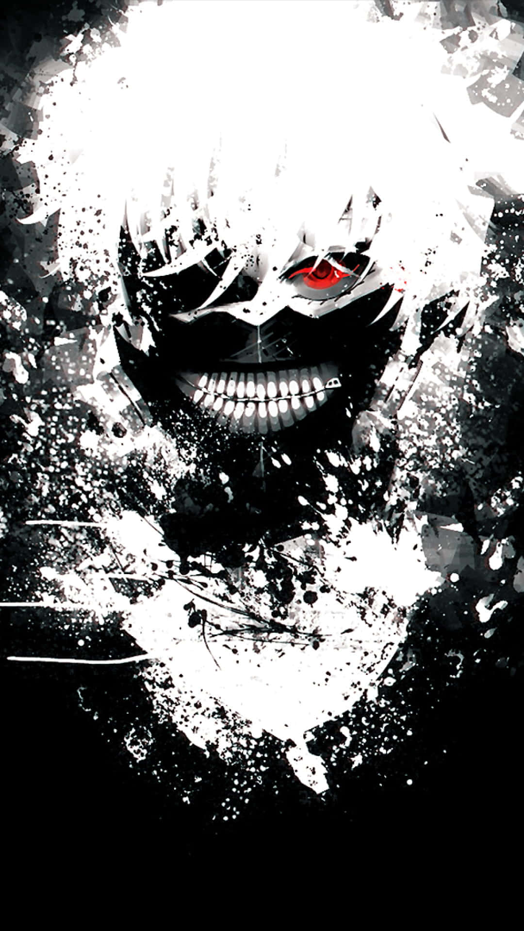 Kaneki's Mask - A Symbol Of Strength And Identity Wallpaper