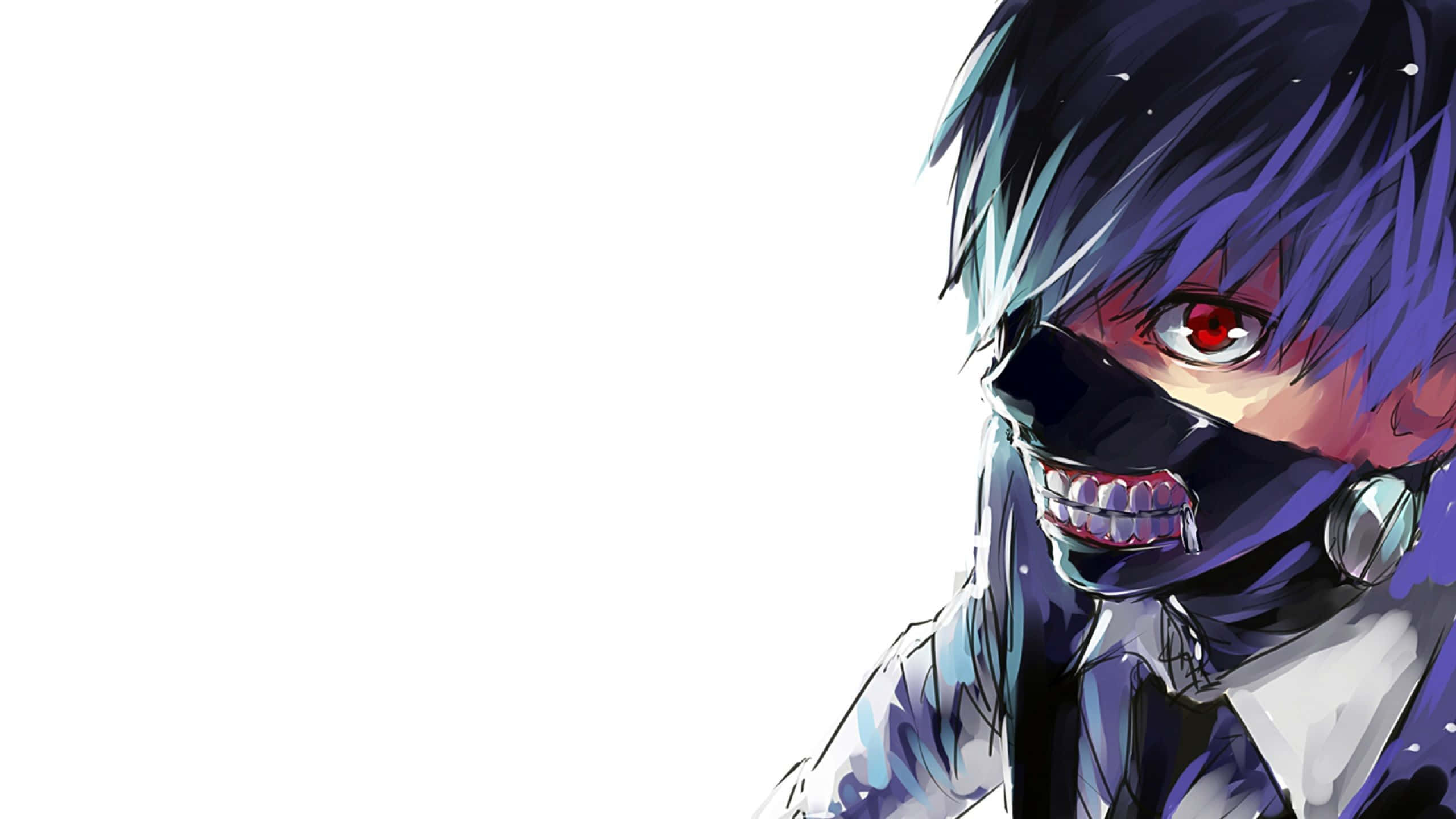 Kaneki's Mask, A Symbol Of Transformation Wallpaper