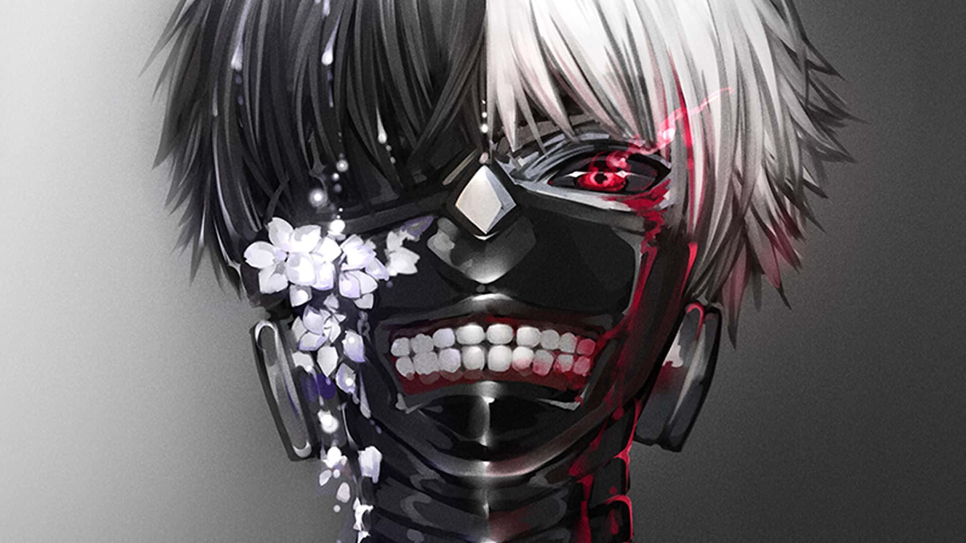 Kaneki's Mask - An Icon Of Transformation Wallpaper