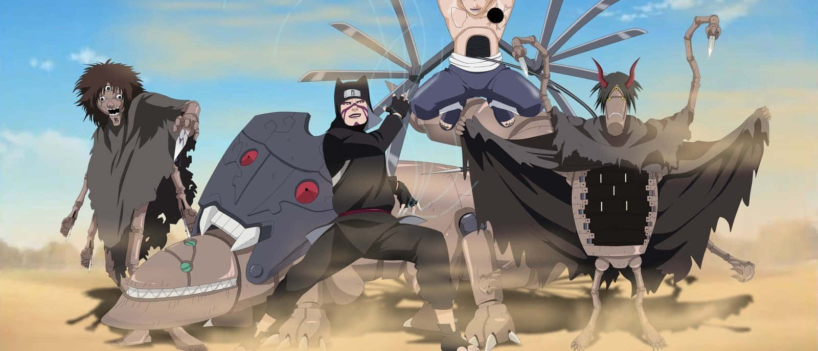 Kankuro, The Puppet Master From Naruto Anime Wallpaper