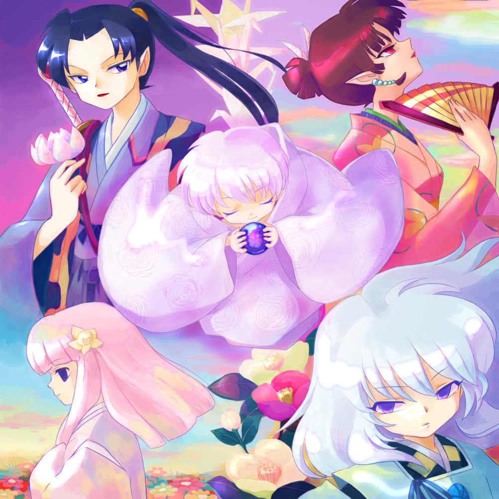 Kanna From Inuyasha Anime Series Wallpaper