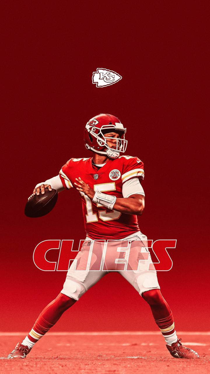 Kansas City Chief's Star Quarterback, Patrick Mahomes Wallpaper