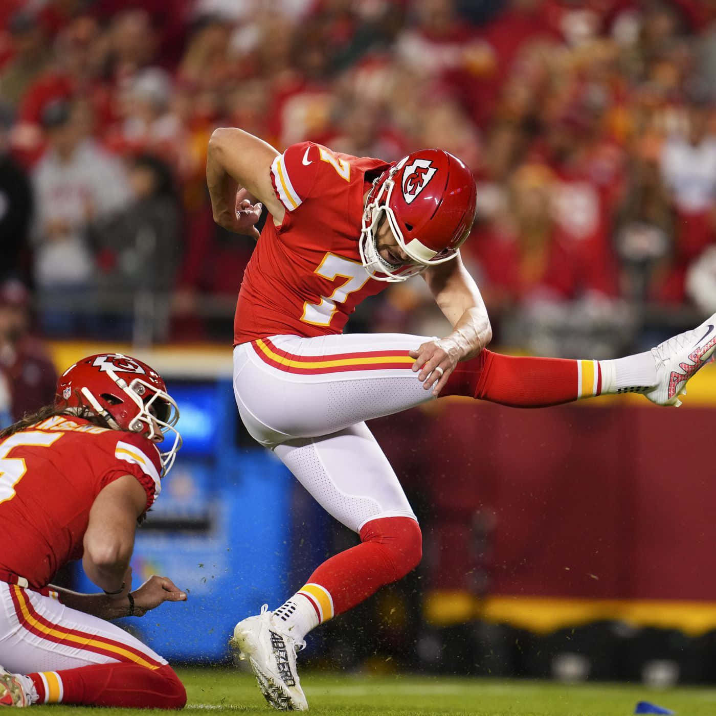 Kansas City Chiefs Field Goal Attempt Wallpaper