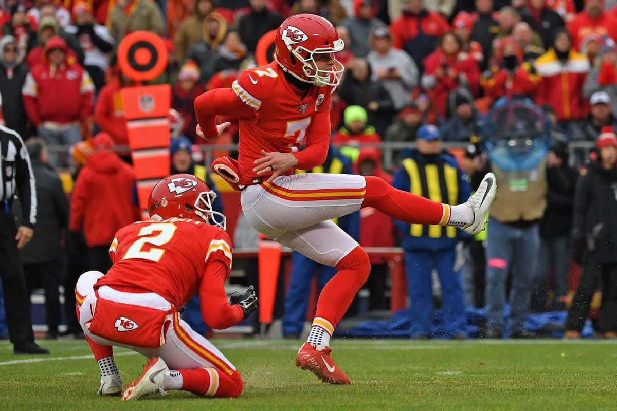 Kansas City Chiefs Field Goal Attempt Wallpaper