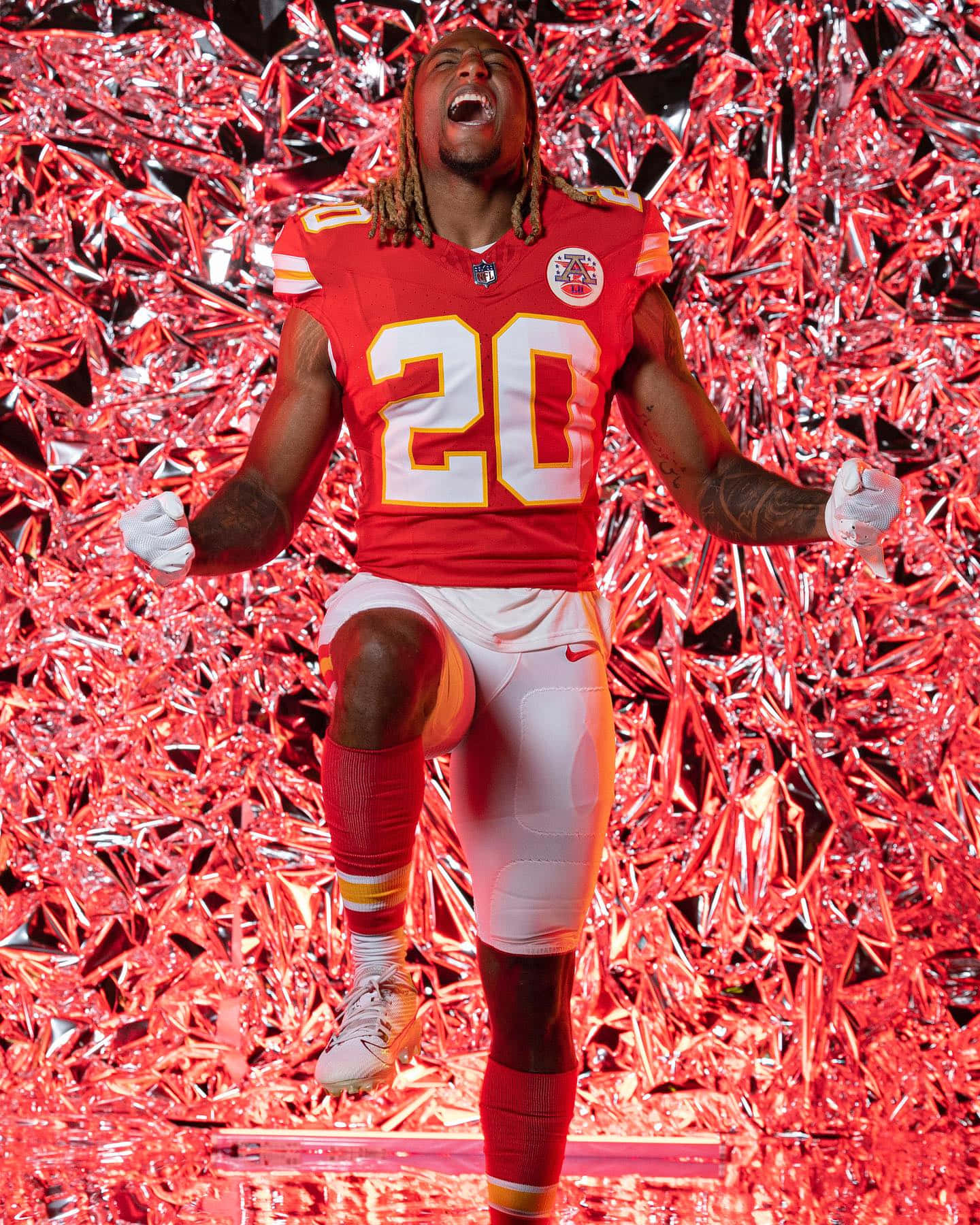 Kansas City Chiefs Player Celebration Wallpaper