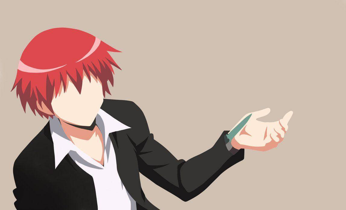 Karma Akabane Vector Art Wallpaper