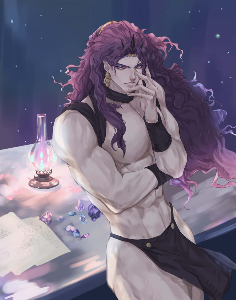 Kars - Jojo's Bizarre Adventure: Epic Pose With Ultimate Fashion Wallpaper