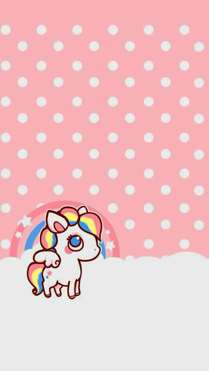 Kawaii Unicorn Photo Cover Wallpaper