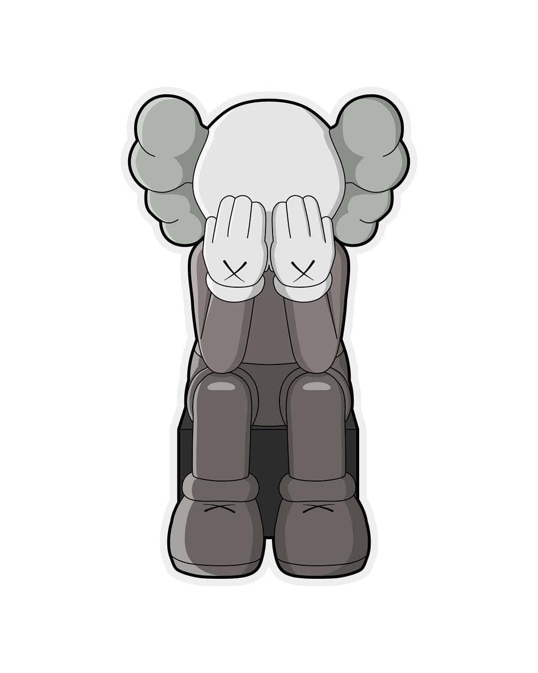 Kaws Crying Iphone Wallpaper