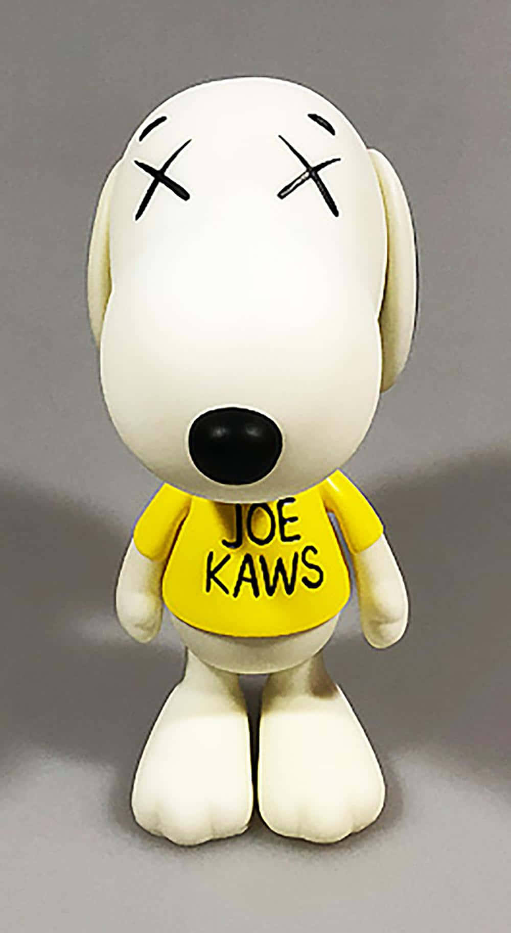 Kaws Snoopy Figure Yellow Shirt Wallpaper