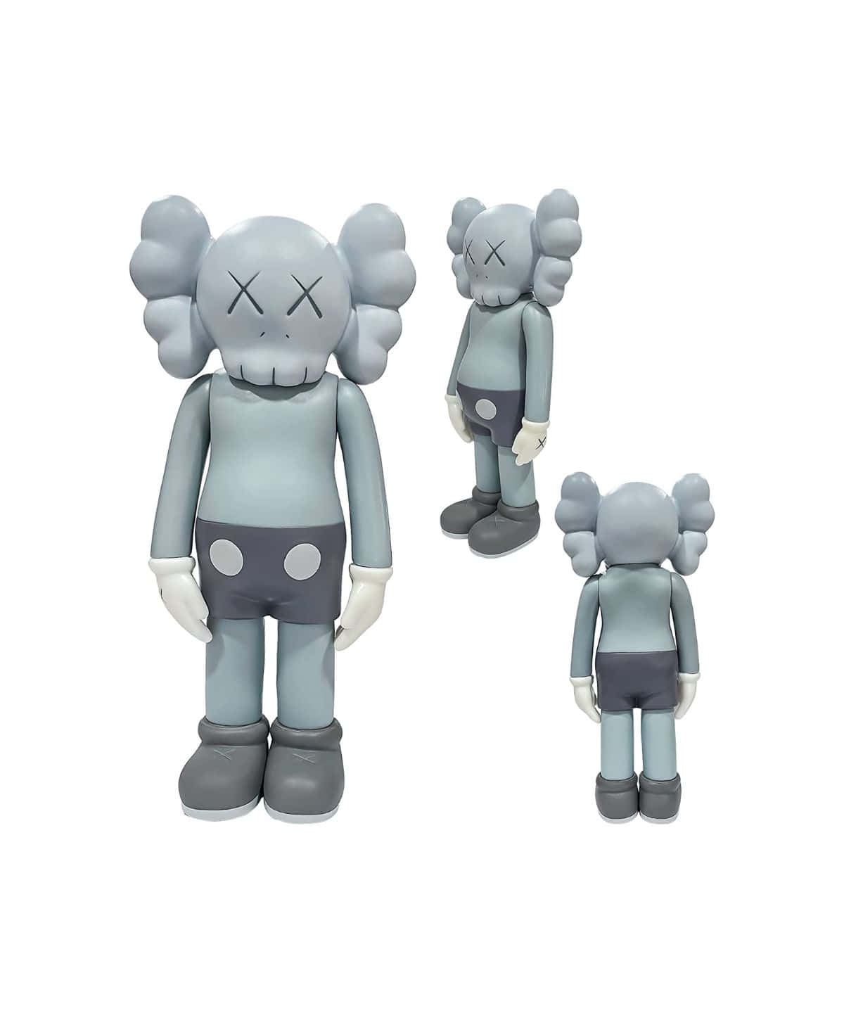 Kaws Together Hug: Iconic Collections Of Kaws Figures Wallpaper