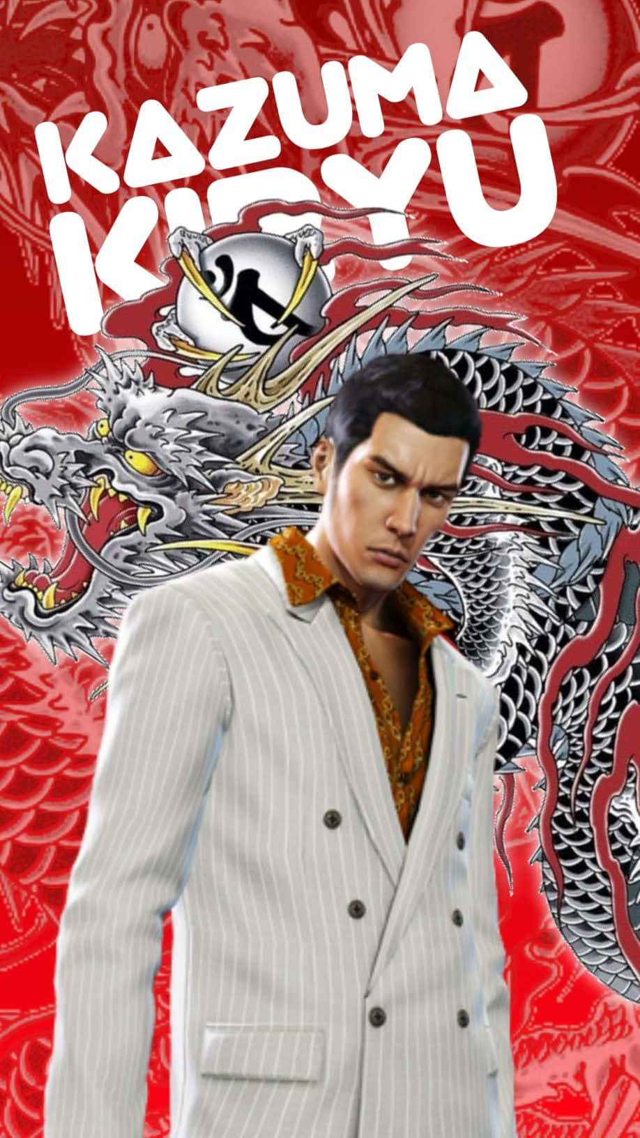 Kazuma Kiryu Yakuza Series Wallpaper