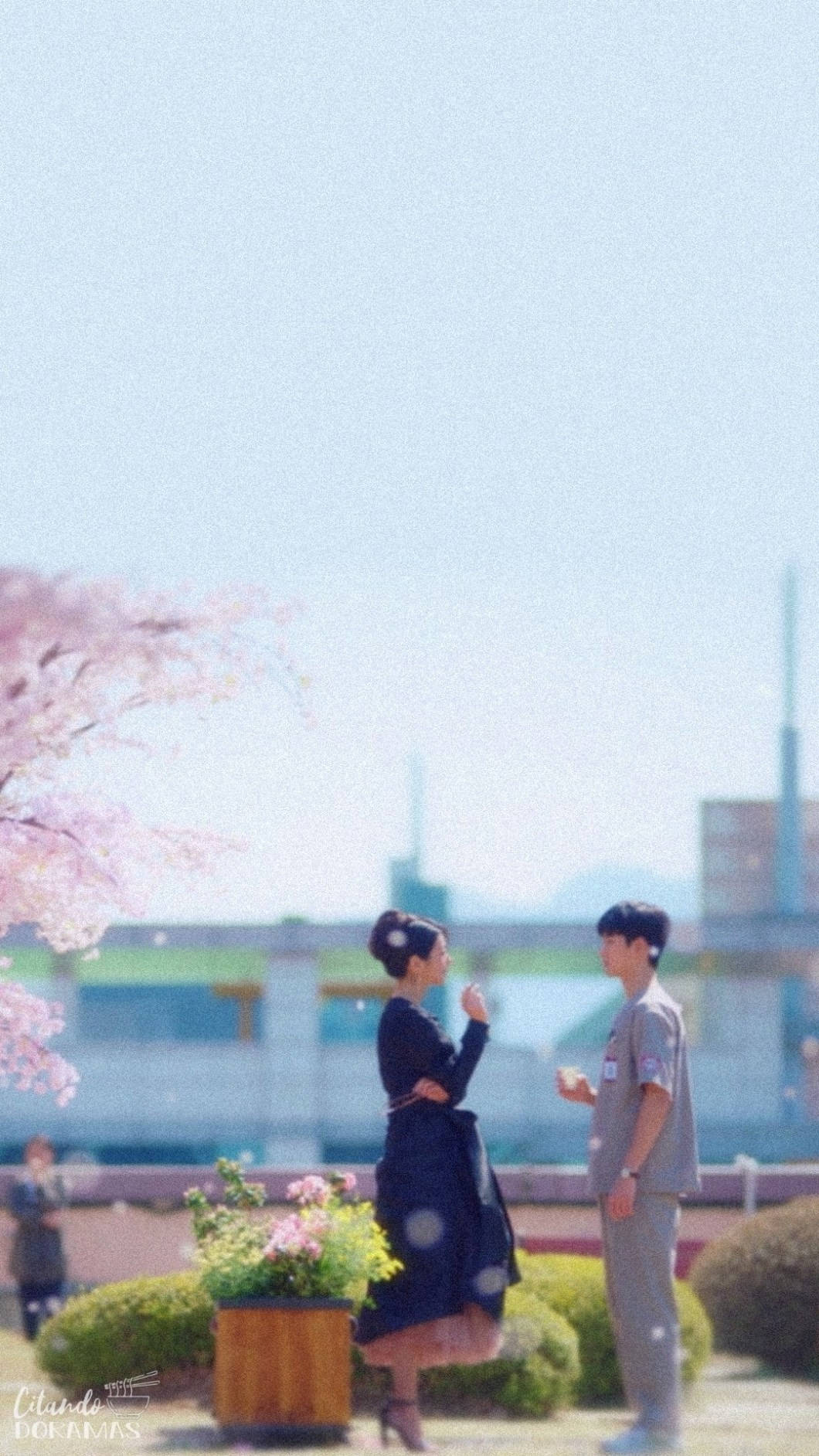 Kdrama Outdoor Scene Wallpaper