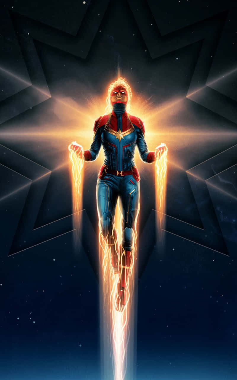 Keep Flying High With Captain Marvel 2 Wallpaper