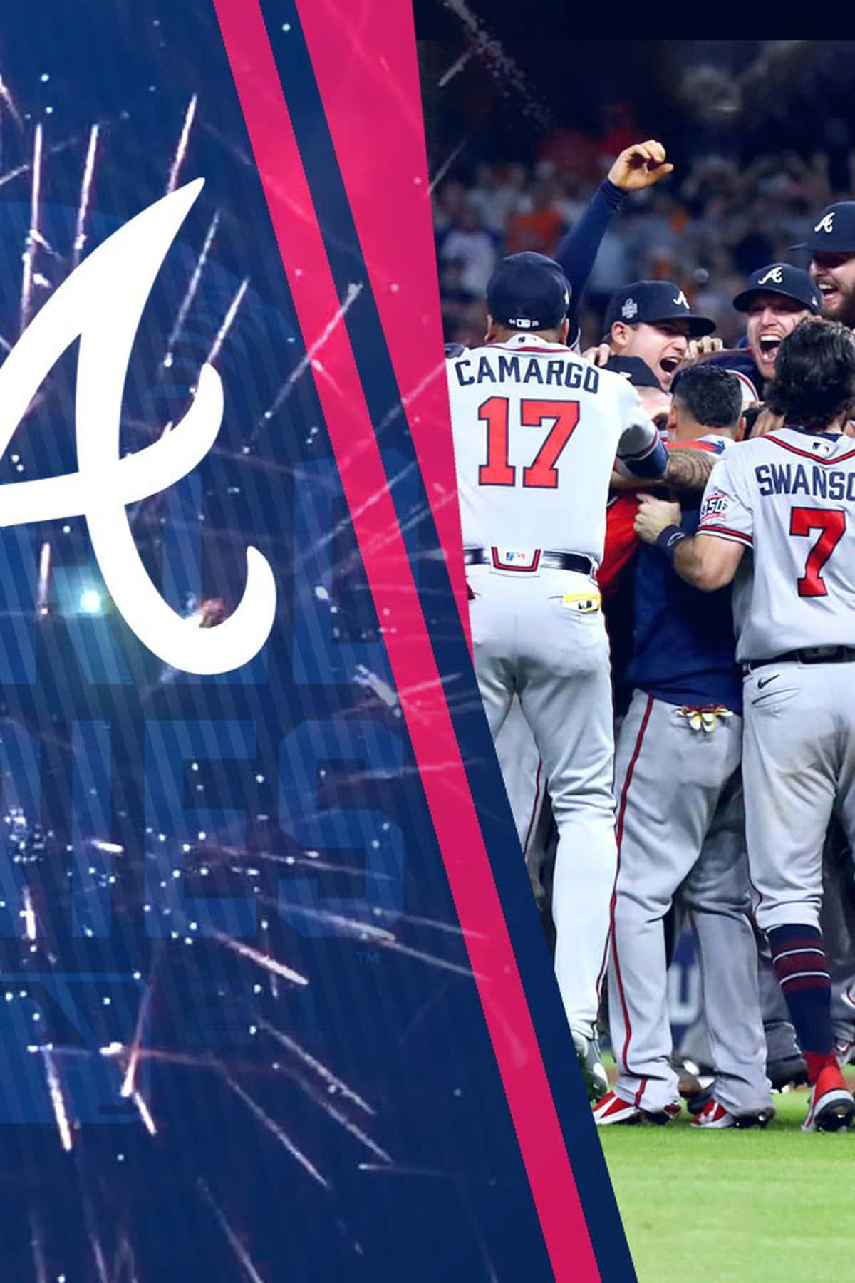 Keep The Atlanta Braves Close With Your Iphone Wallpaper