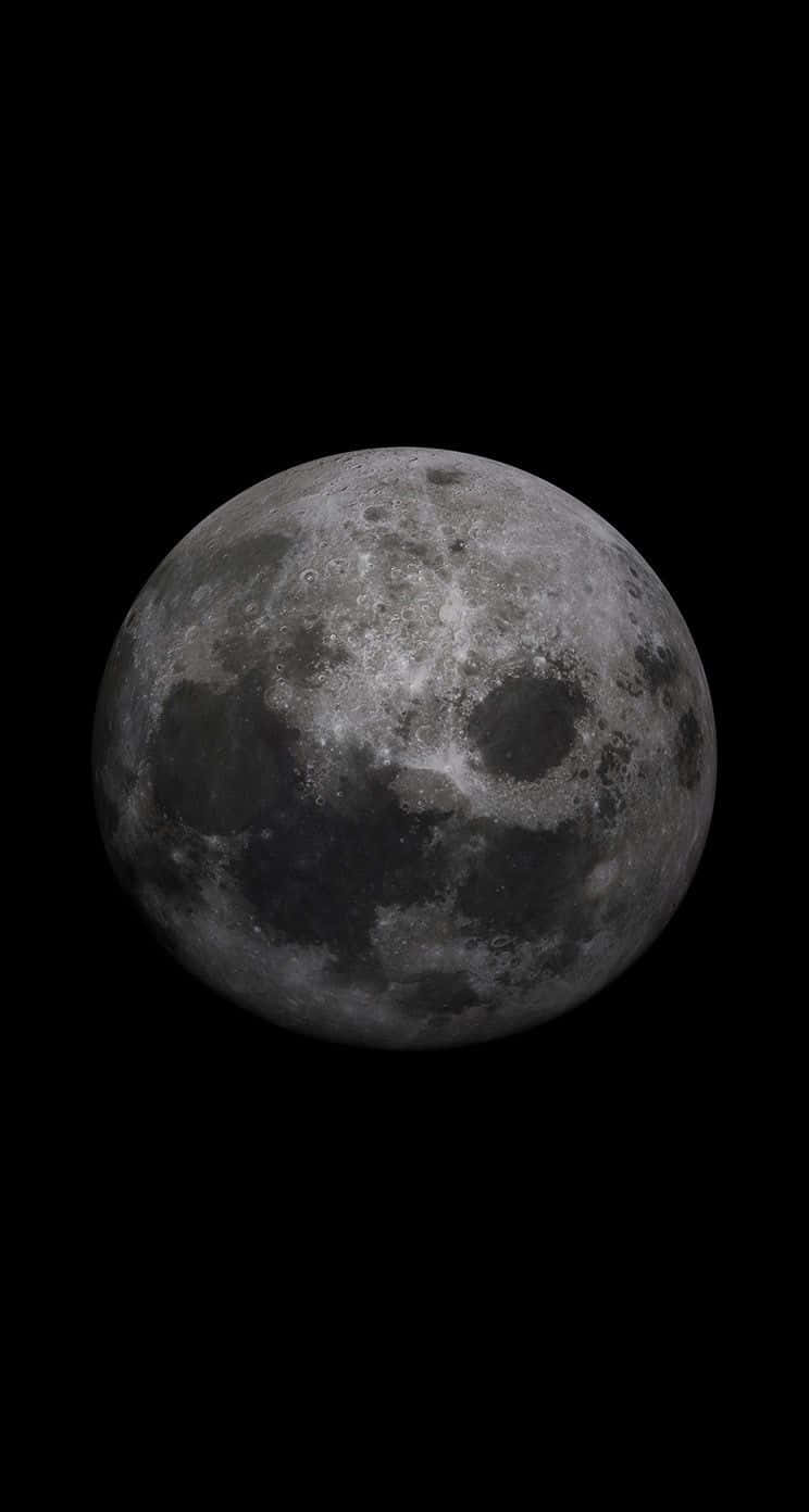 Keep Track Of The Real Moons That Receive You And Leave With This Amazing Moon Iphone. Wallpaper