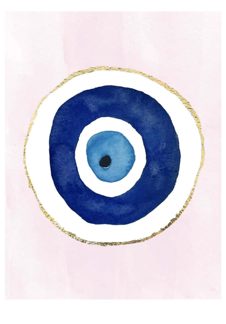 Keep Your Devices Safe With Evil Eye Iphone Wallpaper