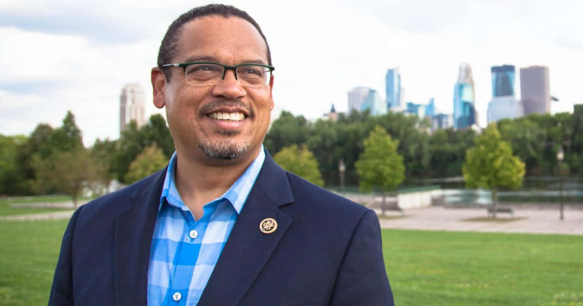 Keith Ellison Smiling Wallpaper