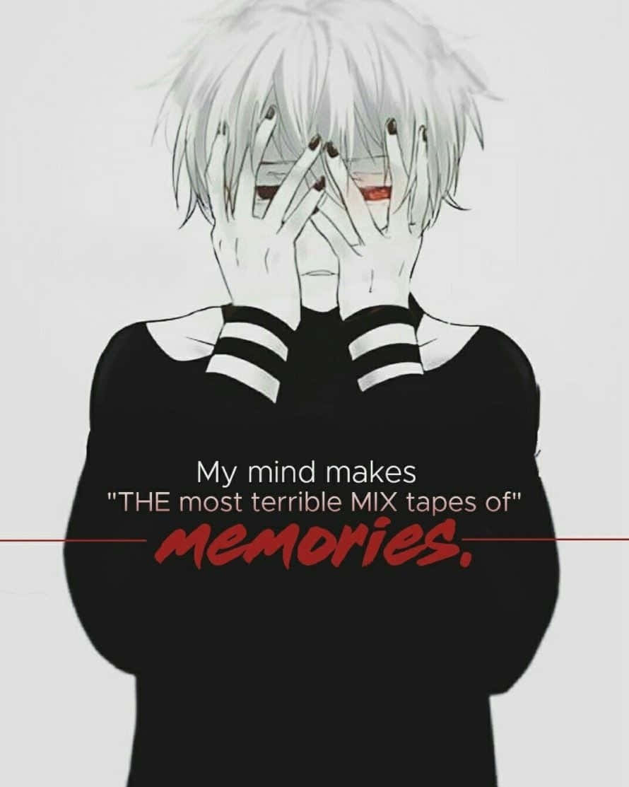 Ken Kaneki Sad Anime Quote Wallpaper