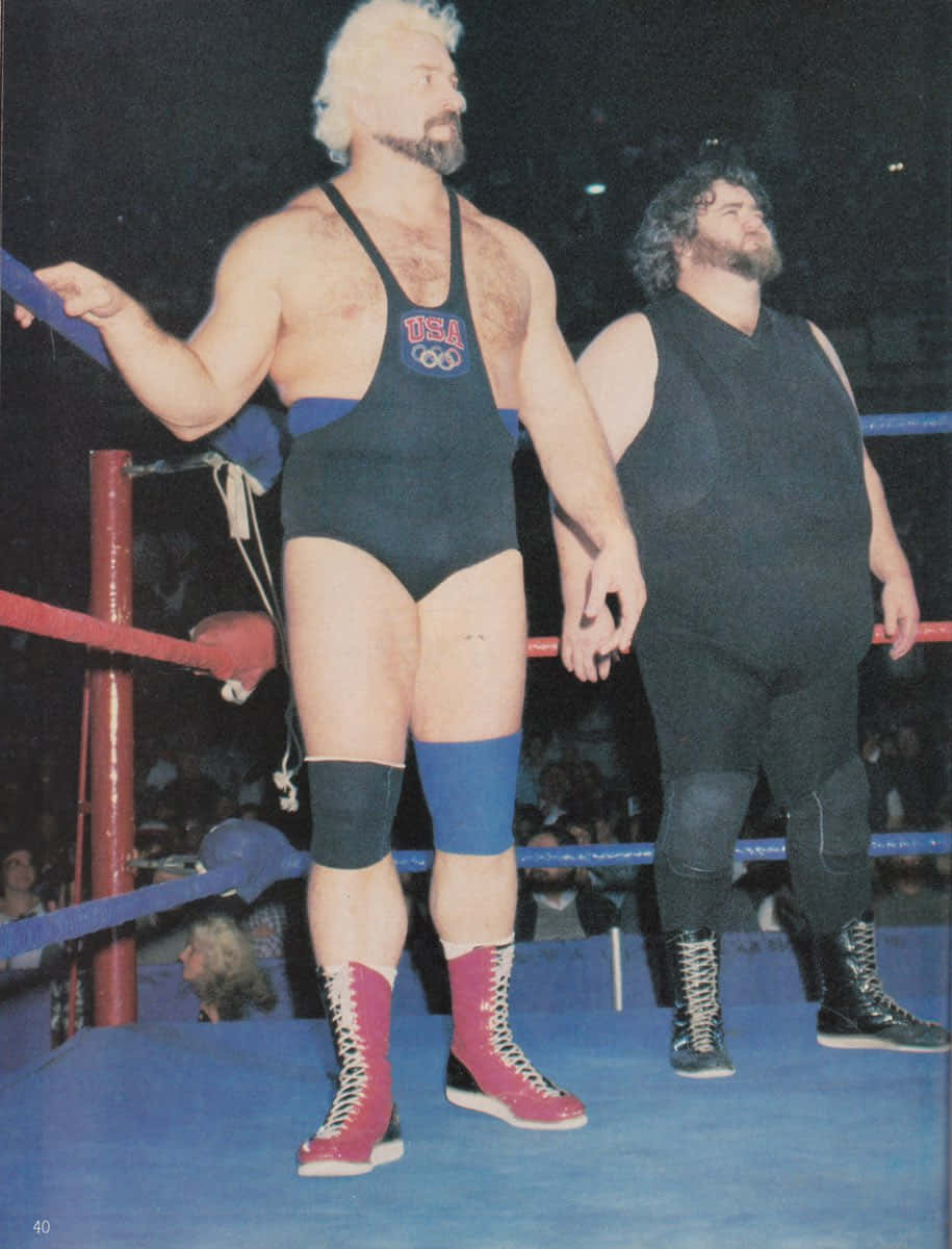 Ken Patera And Crusher Blackwell 1984 Wallpaper